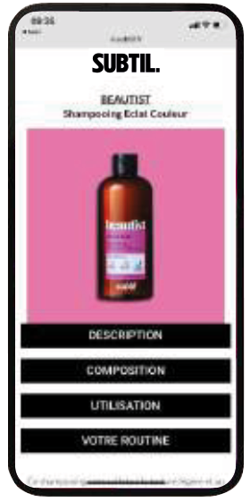 SUBTIL – gamme de shampoing Beautist pour l’éclat des couleurs vendue par LDA SUBTIL - gamme de shampoing Beautist pour l'éclat des couleurs vendue par LDA